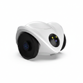  Lykke™ Vakt mobile pet companion robot — three-quarter front-left view on white background 