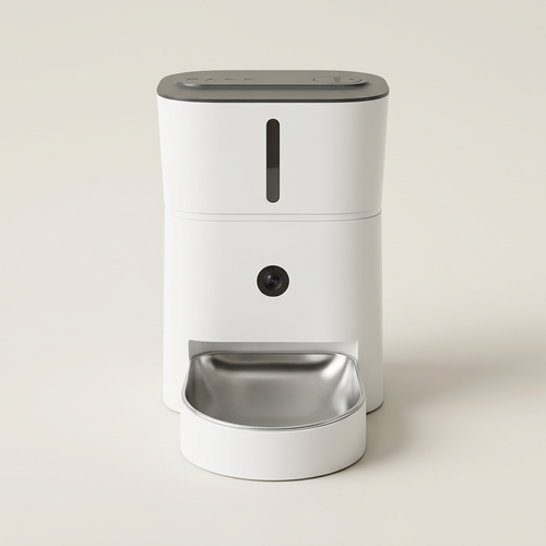 Lykke™ FeedLine 3L Smart Futterautomat mit Kamera – Frontansicht