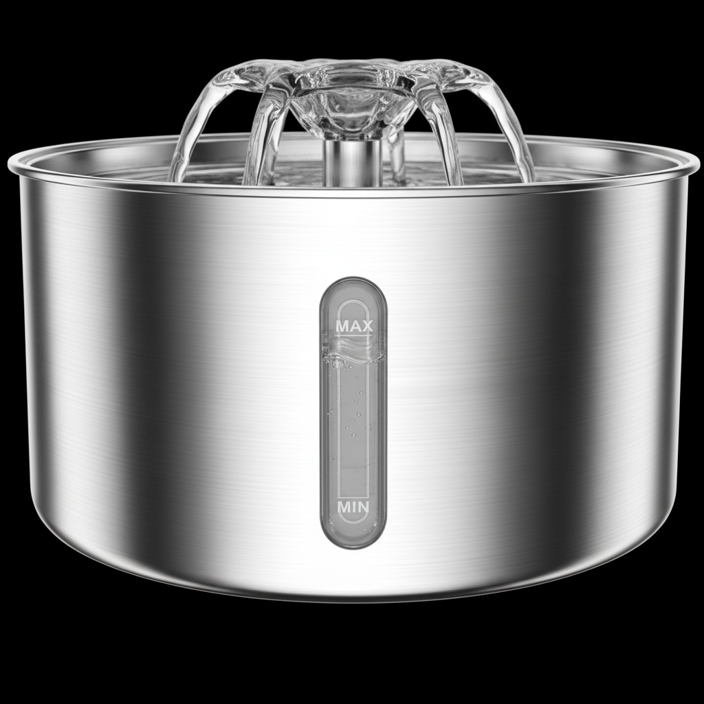  Lykke™ Paw Flow 3L — water level indicator close-up detail 