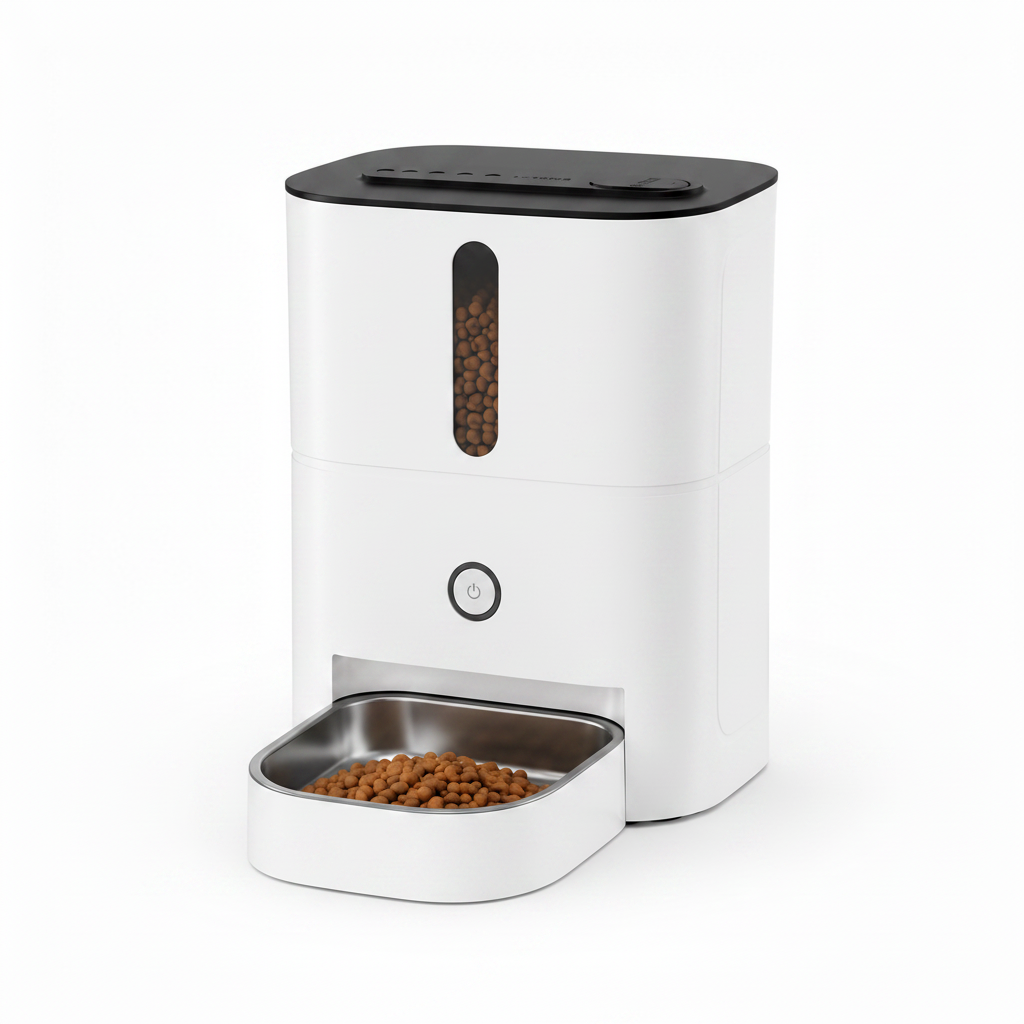  Lykke™ FeedLine 3L smart pet feeder on white background hero shot 